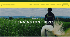 Desktop Screenshot of fennington-fibres.co.uk